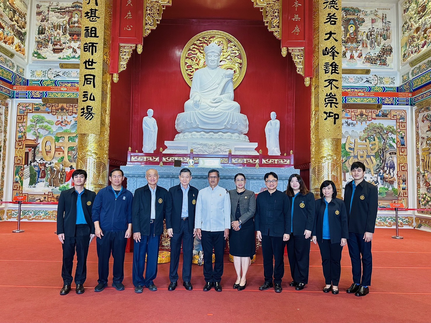 กรมการพัฒนาชุมชน ร่วมประชุมหารือทบทวนบันทึกข้อตกลงความร่วมมือในการแก้ไขปัญหาความยากจนเชิงบูรณาการ ระหว่าง กรมการพัฒนาชุมชน กับ มูลนิธิป่อเต็กตึ๊ง 